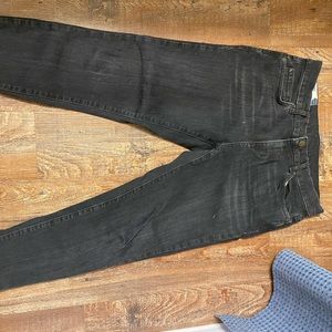 Marine layer mens slim fit black jeans